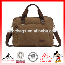 Novas Bolsas Homens Messenger sacos de conferência de lona Crossbody Bolsa de Ombro